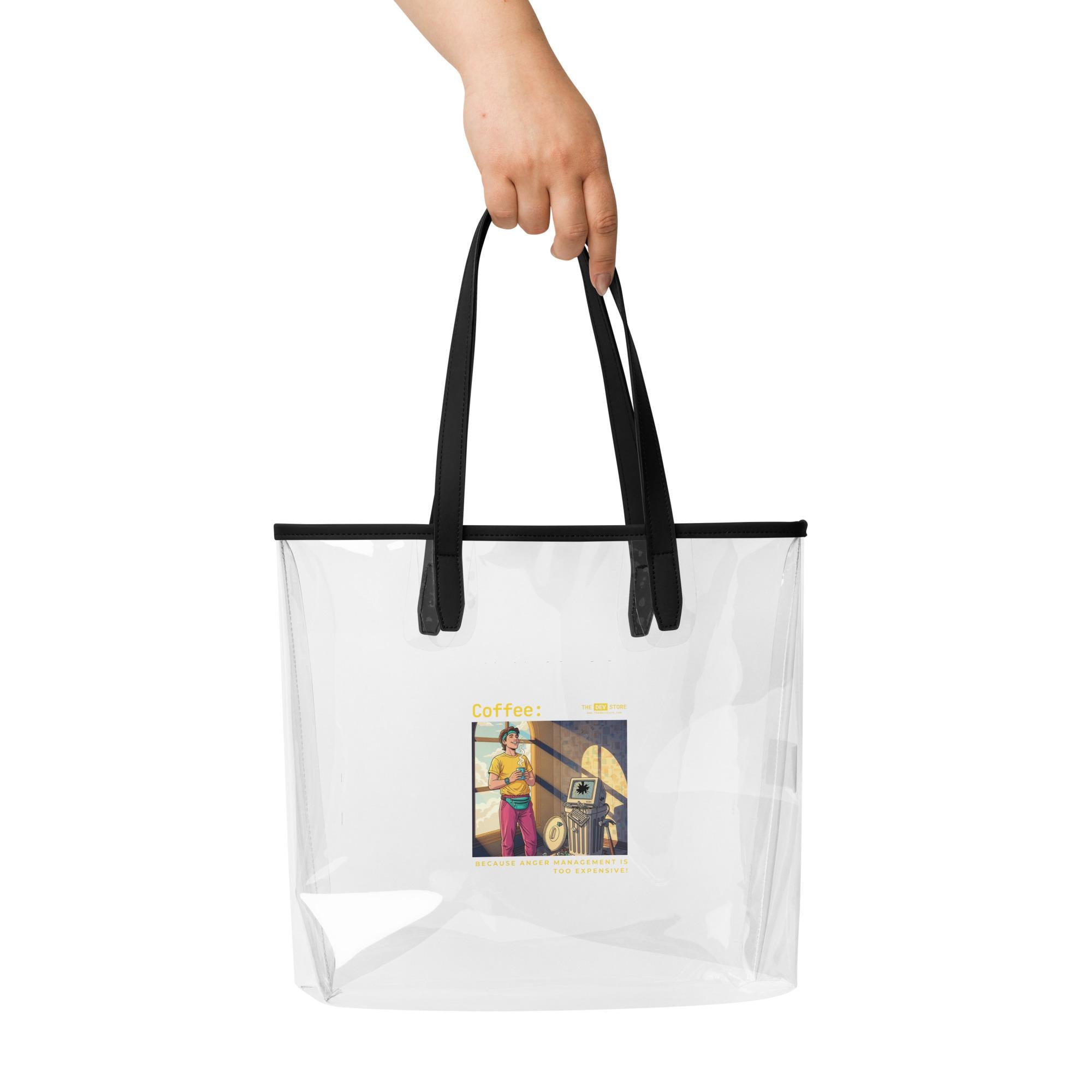 Grid image for Clear tote bag