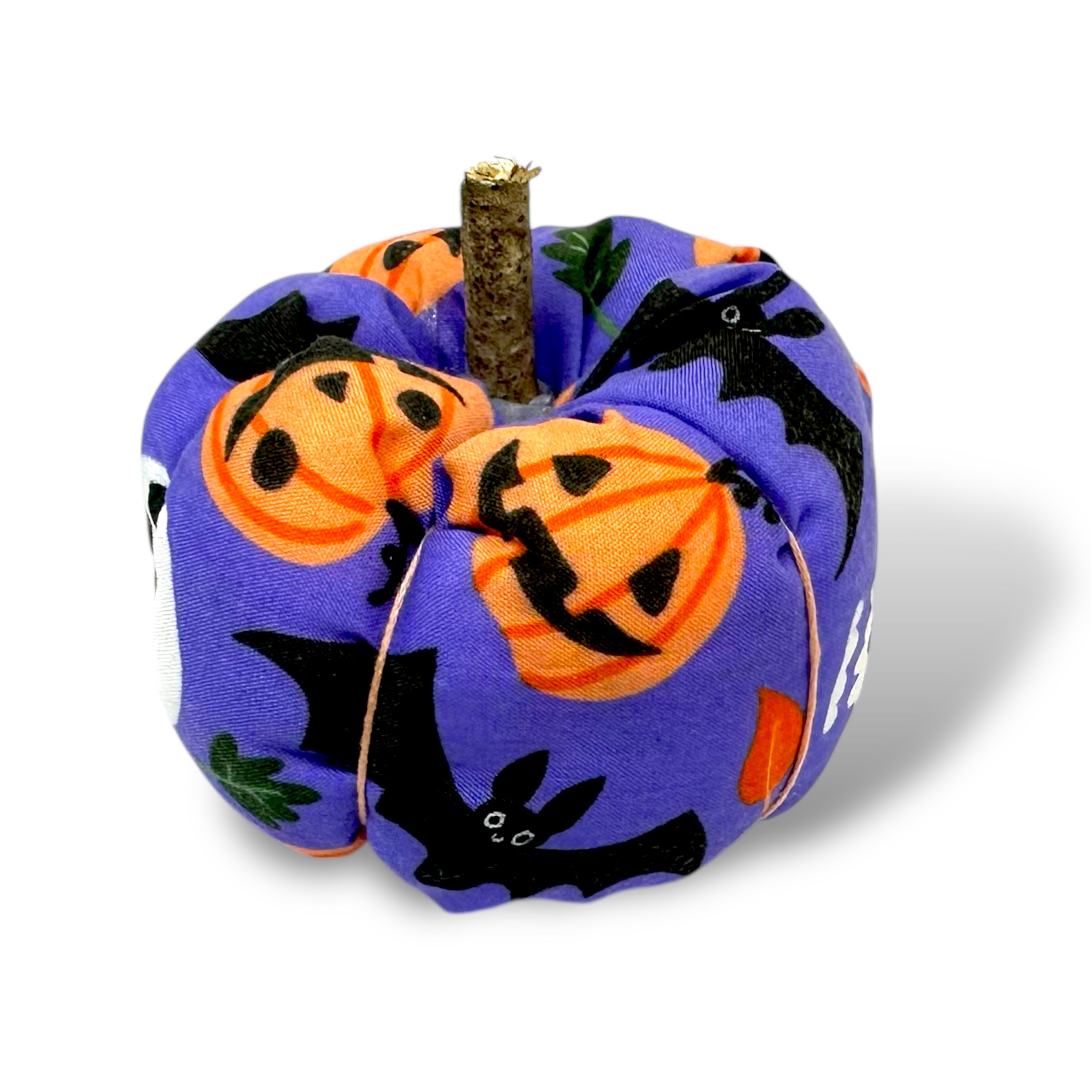 Addurn pwmpen ffabrig - Pumpkin decoration (fabric) Image